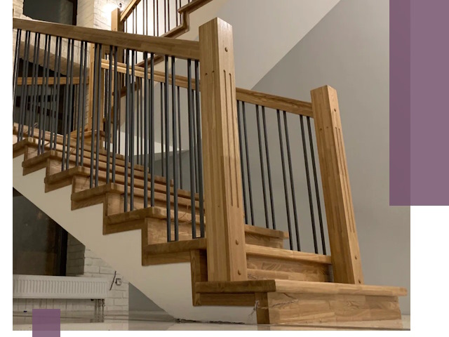 Реставрация деревянных и металлических лестниц в Йошкаре-Ола