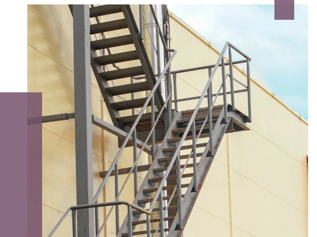 Пожарные лестницы в Йошкаре-Ола от 12271 руб. — монтаж и продажа | ПРОЛЁТ-Шкр