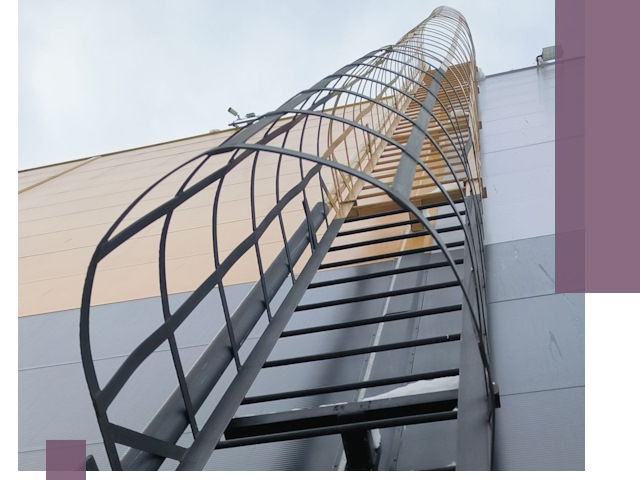 Изготовление и монтаж пожарных лестниц в Йошкаре-Ола профессионально