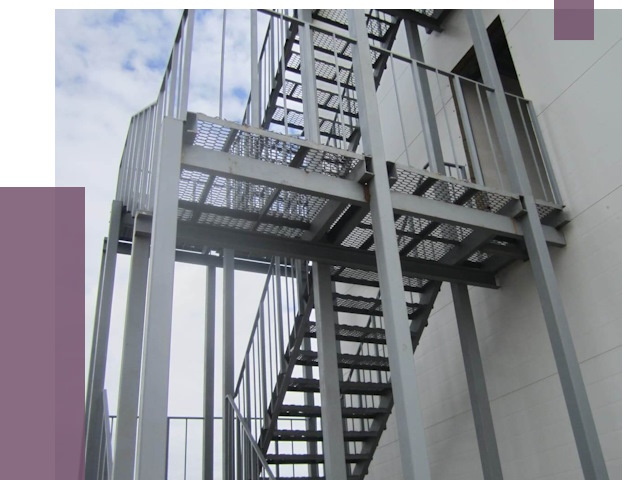 Монтаж пожарных лестниц в Йошкаре-Ола от 7772 руб.