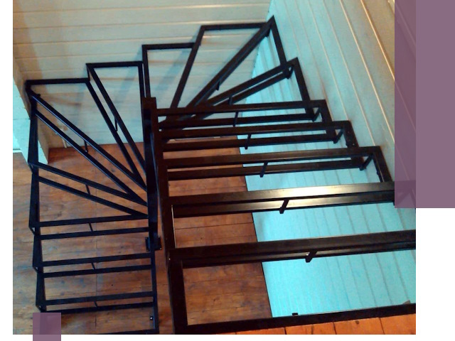 Изготовление металлических лестниц любой сложности в Йошкаре-Ола