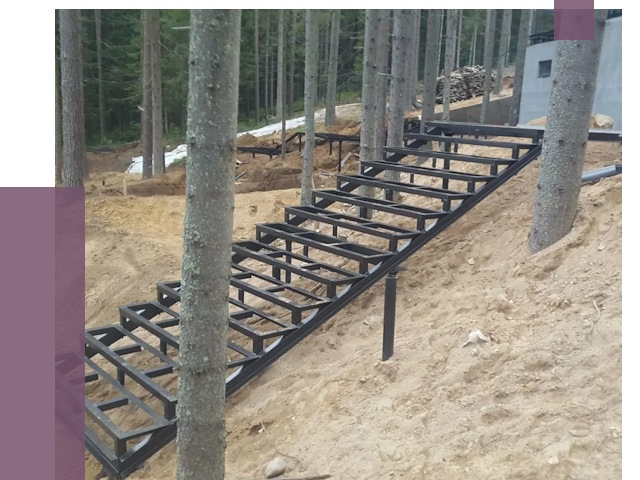 Монтаж металлических лестниц в Йошкаре-Ола от 13549 руб. 