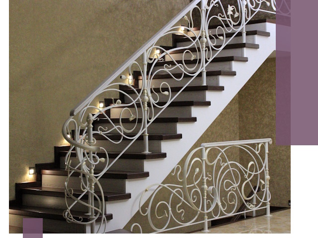Кованые лестницы под ключ в Йошкаре-Ола — изготовление и монтаж