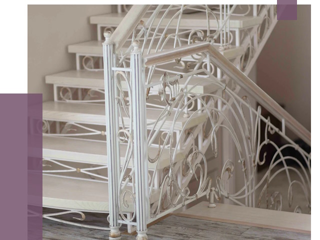 Изготовление кованых лестниц на заказ в Йошкаре-Ола от 86921 руб. | ПРОЛЁТ-Шкр