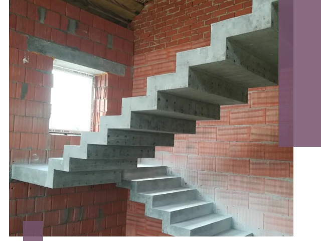 Бетонные лестницы под ключ в Йошкаре-Ола: монтаж, демонтаж, ремонт