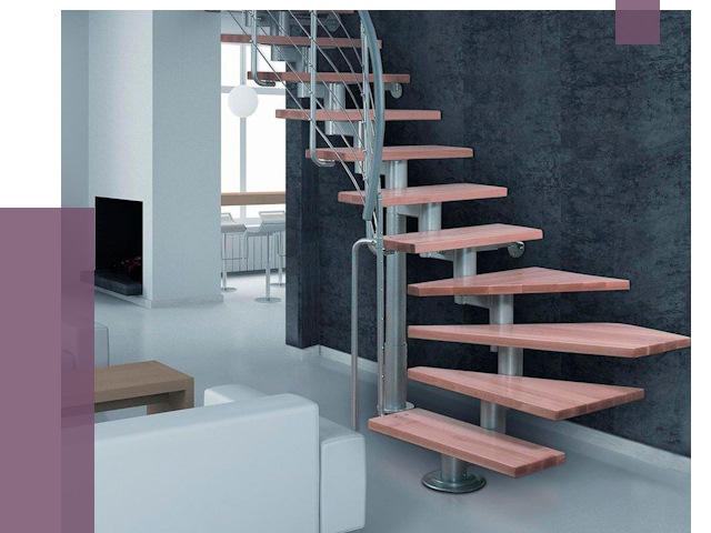 Модульные лестницы в Йошкаре-Ола от 16873 руб. — купить в ПРОЛЁТ-Шкр