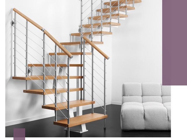 Модульные лестницы под ключ в Йошкаре-Ола — монтаж и изготовление