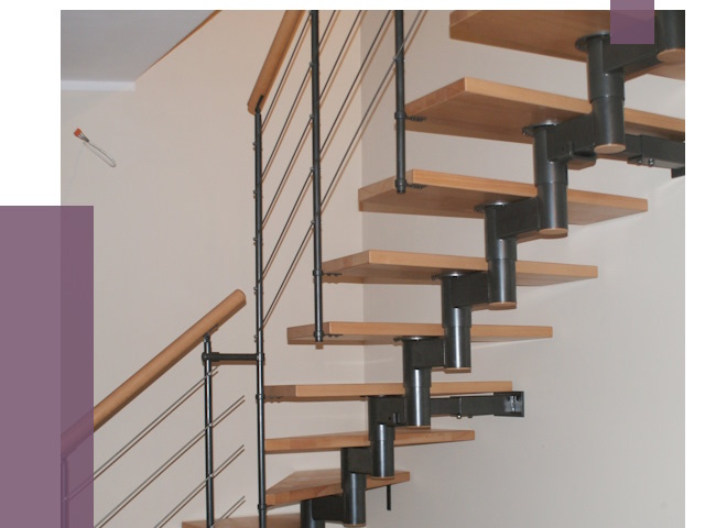 Изготовление модульных лестниц в Йошкаре-Ола от 11504 руб. 