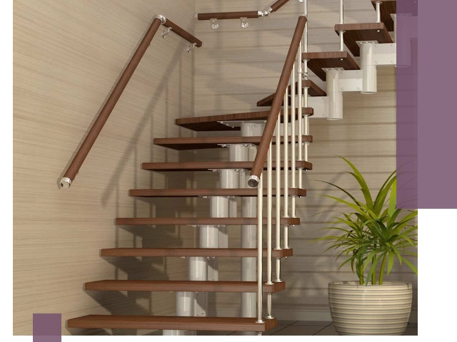 Изготовление модульных лестниц под ключ в Йошкаре-Ола