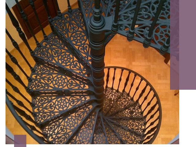 Винтовые лестницы под ключ в Йошкаре-Ола: производство и монтаж