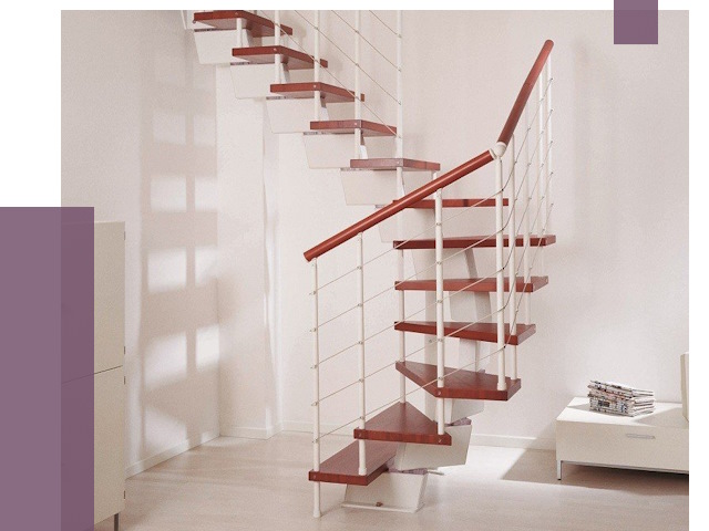 Изготовление лестниц на больцах в Йошкаре-Ола от 9715 руб. | ПРОЛЁТ-Шкр