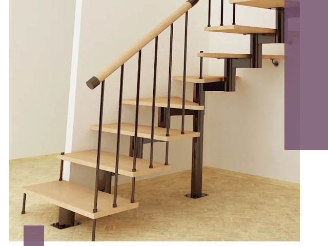 Монтаж лестниц на больцах в Йошкаре-Ола — быстро и надежно