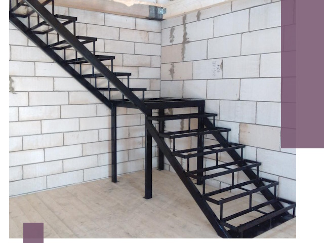 Лестницы на металлокаркасе под ключ в Йошкаре-Ола — изготовление и монтаж