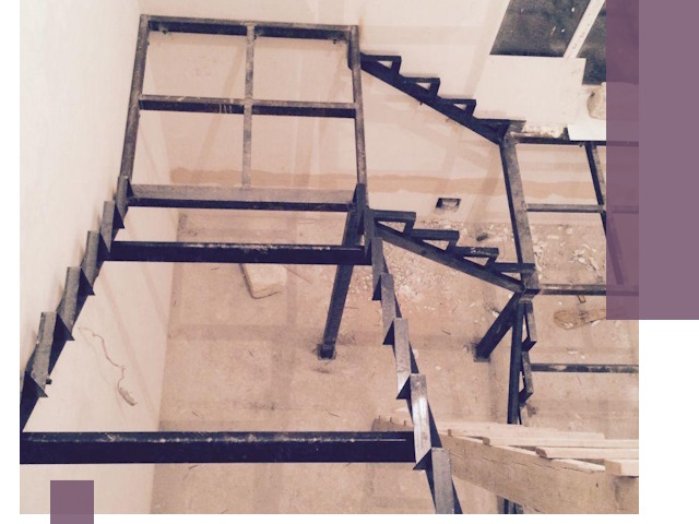 Монтаж лестниц на металлокаркасе в Йошкаре-Ола быстро и качественно