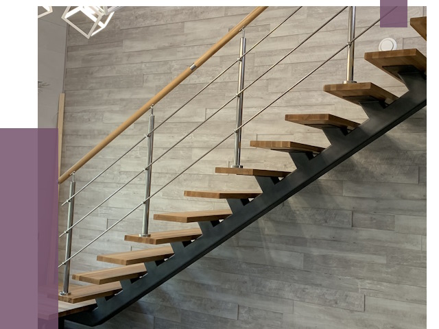 Изготовление лестниц на монокосоуре в Йошкаре-Ола от 76184 руб. 