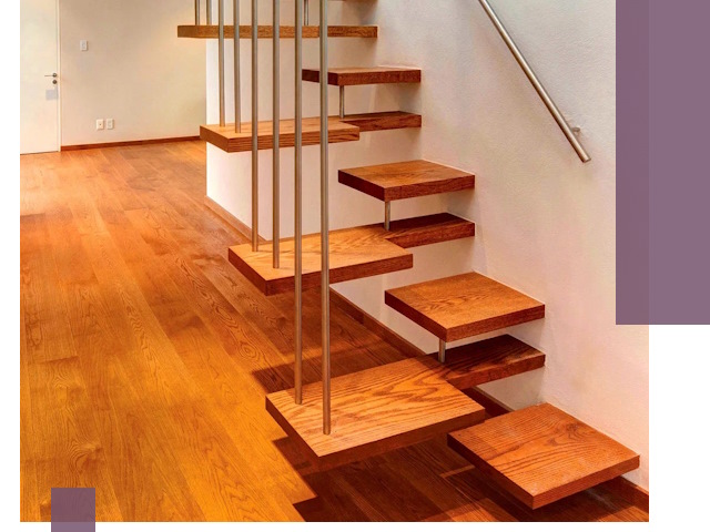 Лестницы «гусиный шаг» на заказ в Йошкаре-Ола для узких пространств