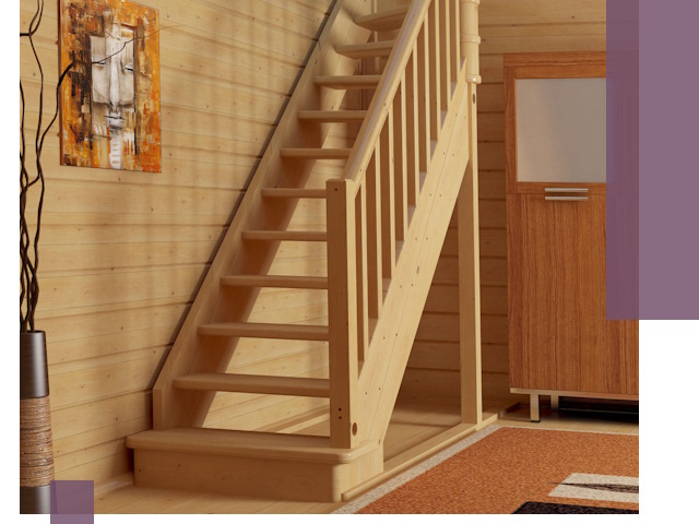 Лестницы эконом класса под ключ в Йошкаре-Ола — недорого и быстро