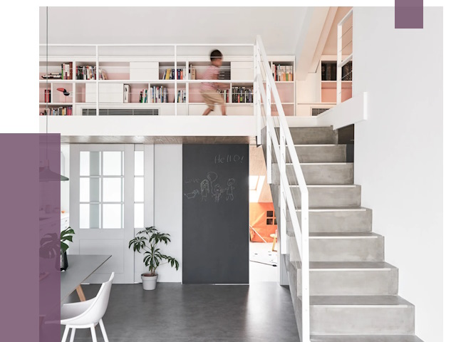 Лестницы для двухуровневой квартиры в Йошкаре-Ола от 176399 руб. | ПРОЛЁТ-Шкр