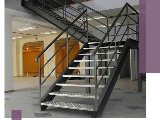 Лестницы для офиса в Йошкаре-Ола: изготовление, монтаж, демонтаж