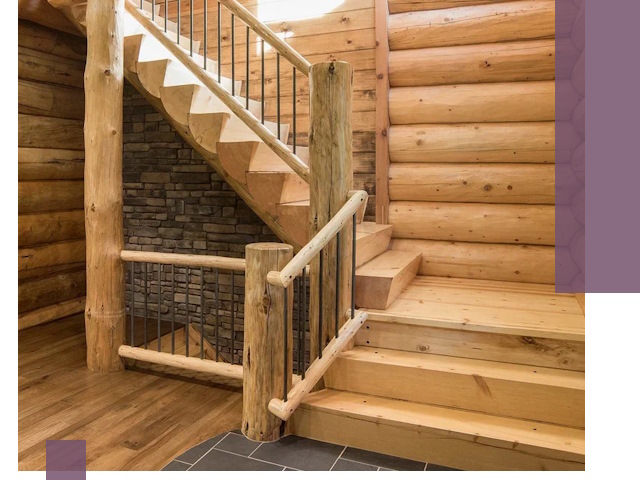 Лестницы в баню под заказ и профессиональный монтаж в Йошкаре-Ола