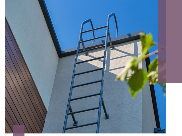 Лестницы на крышу в Йошкаре-Ола — изготовление, монтаж, демонтаж