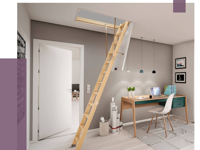 Чердачные лестницы в Йошкаре-Ола — от 14572 руб. | ПРОЛЁТ-Шкр