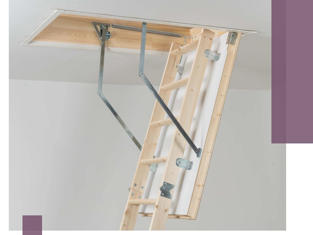 Установка чердачной лестницы под ключ в Йошкаре-Ола