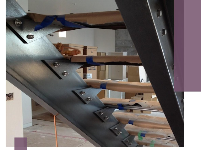 Усиление лестничных конструкций и усиление опор в Йошкаре-Ола