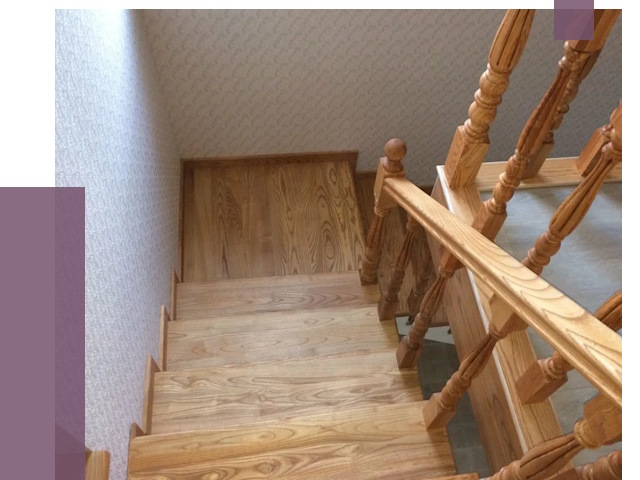 Сосновые лестницы в Йошкаре-Ола под ключ от 8079 руб.  | ПРОЛЁТ-Шкр