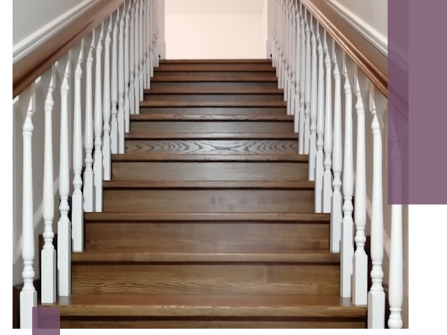 Лестницы из ясеня на заказ в Йошкаре-Ола — изготовление и монтаж