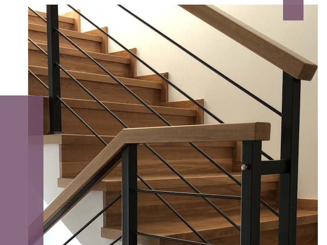 Обшивка металлической лестницы деревом в Йошкаре-Ола от 4346 руб. 