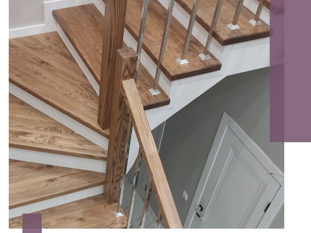 Обшивка металлических лестниц под ключ в Йошкаре-Ола