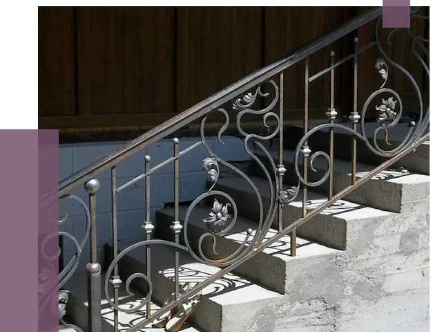 Кованые перила в Йошкаре-Ола от 8692 руб. под ключ — качество от ПРОЛЁТ-Шкр
