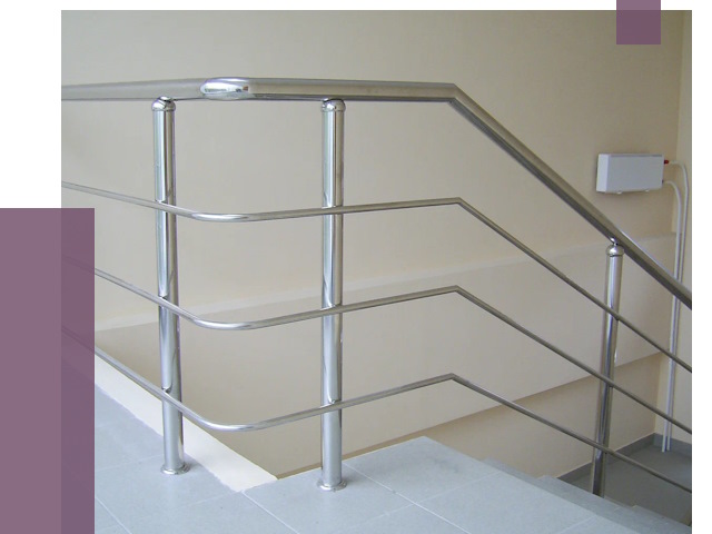 Алюминиевые перила в Йошкаре-Ола от 6340 руб. под ключ | ПРОЛЁТ-Шкр