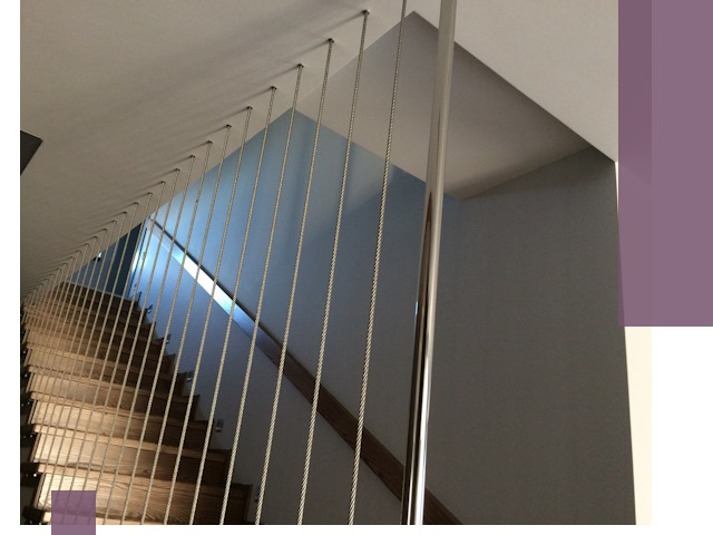 Тросовые перила под ключ в Йошкаре-Ола — производство и монтаж