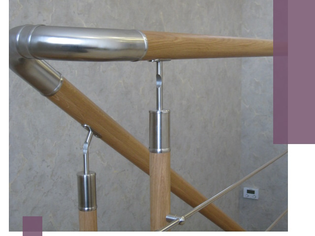 Комбинированные перила на заказ в Йошкаре-Ола — монтаж и производство