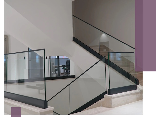 Стеклянные перила премиум-класса с установкой в Йошкаре-Ола