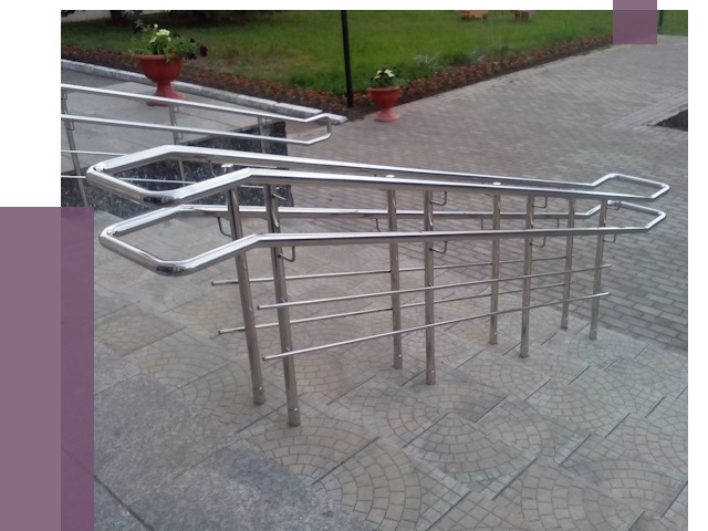 Перила для инвалидов в Йошкаре-Ола от 7588 руб. под ключ | ПРОЛЁТ-Шкр