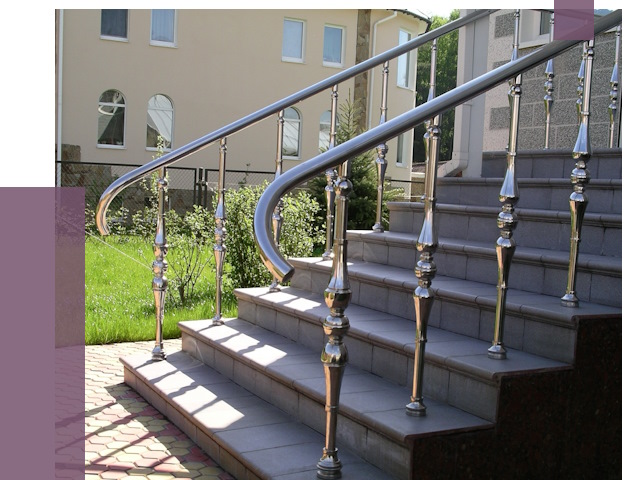 Перила для крыльца в Йошкаре-Ола от 10737 руб. — монтаж ПРОЛЁТ-Шкр