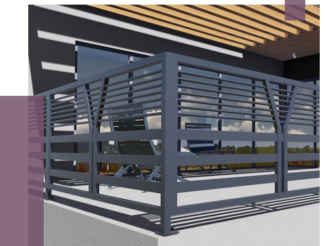 Изготовление балконных ограждений в Йошкаре-Ола от 10737 руб. | ПРОЛЁТ-Шкр