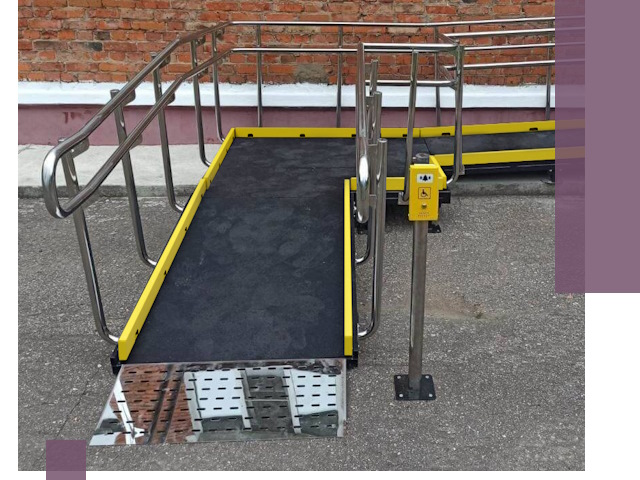 Изготовление наклонных пандусов для инвалидов в Йошкаре-Ола