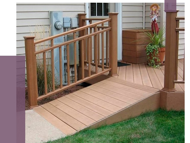 Пандус на крыльцо в Йошкаре-Ола под ключ от 7772 руб. 