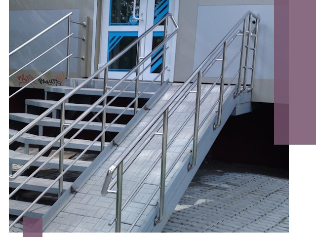 Пандус на крыльцо под ключ в Йошкаре-Ола: монтаж и изготовление