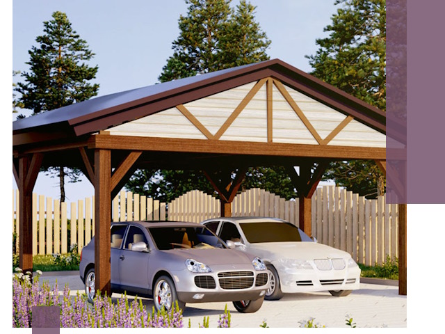 Навесы для автомобиля в Йошкаре-Ола — изготовление и монтаж