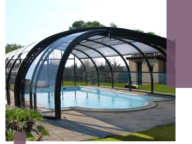 Навесы для бассейна в Йошкаре-Ола: изготовление и монтаж под ключ