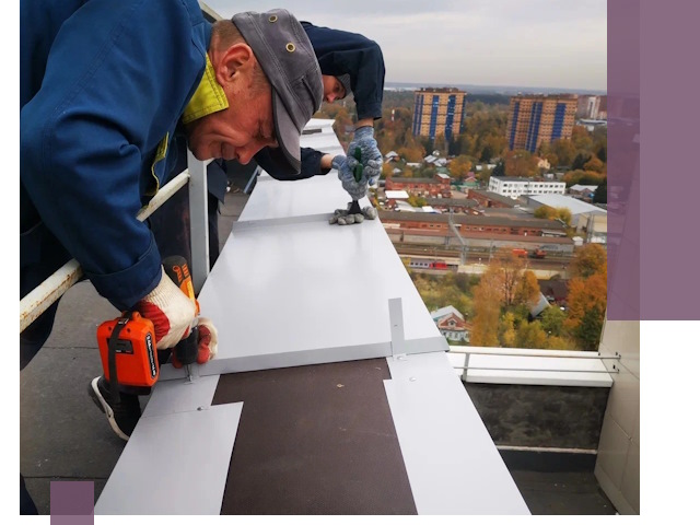 Монтаж парапетов в Йошкаре-Ола — установка прочных металлических ограждений