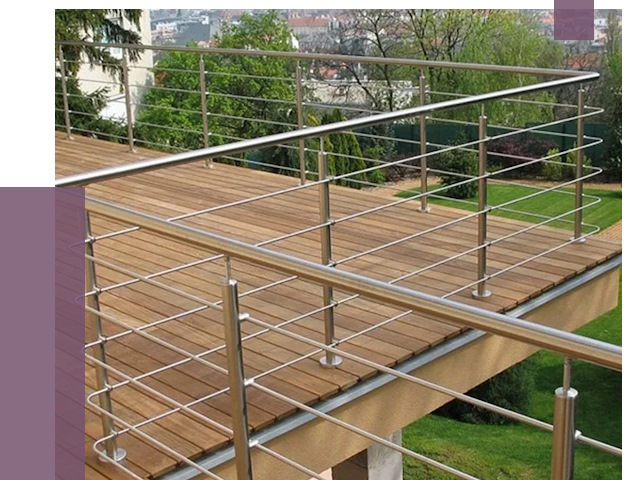 Алюминиевые парапеты в Йошкаре-Ола под ключ от 7772 руб. 