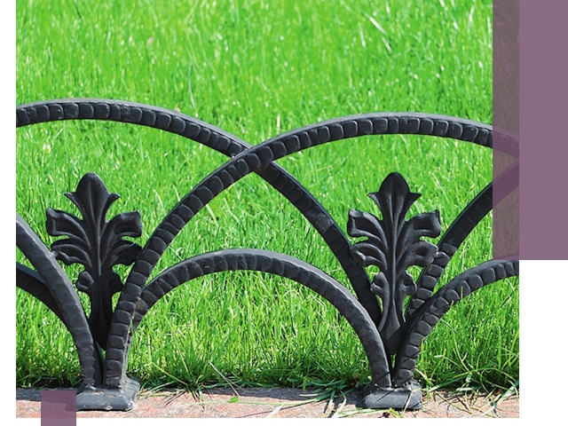 Декоративные металлические бордюры под ключ в Йошкаре-Ола