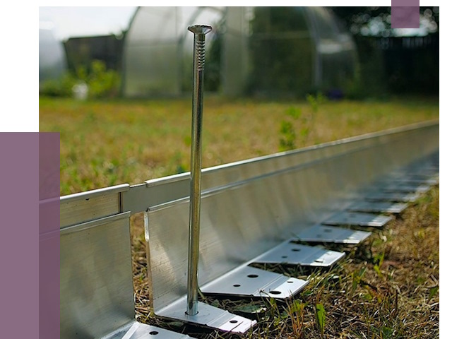 Металлические бордюры для газона в Йошкаре-Ола от 4295 руб. | ПРОЛЁТ-Шкр