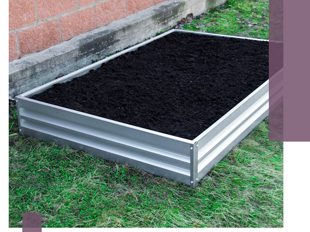Металлические бордюры для грядок в Йошкаре-Ола: прочность и аккуратность